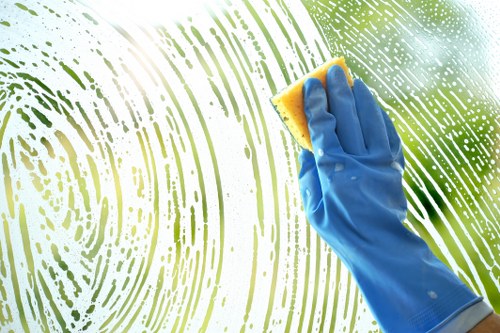 Professional domestic cleaning in an N10 family home with a fresh living space