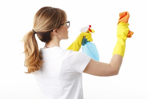 Professional cleaning of shared corridors and lifts in N10