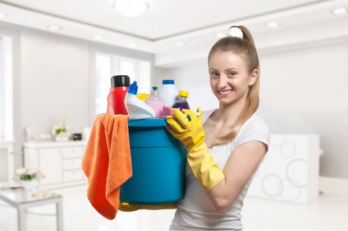 Scheduled cleaning for local businesses and offices in N10
