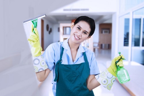 Detailed post-construction cleaning for a flat in N10