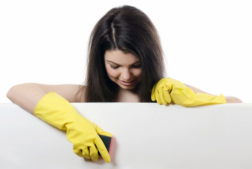 Local cleaner preparing a guest-ready bedroom in N10