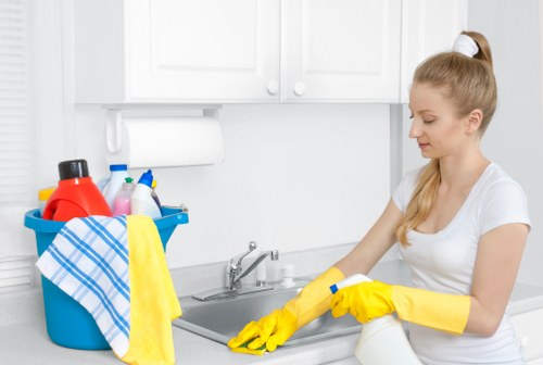 Move-in cleaning service for a North London home with careful finishing touches