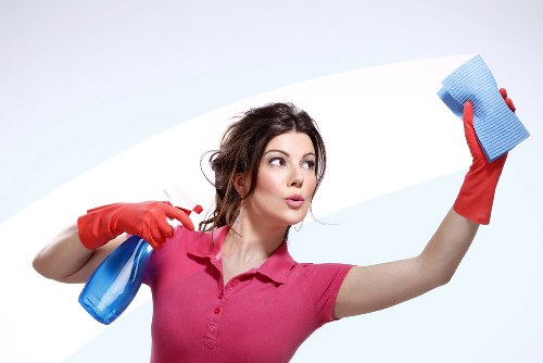 Local facade cleaning service improving a building frontage