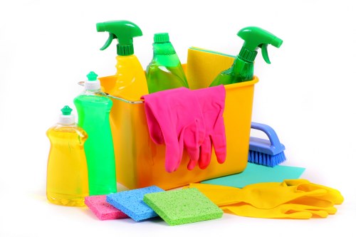 Final builder’s clean in an N10 property after renovation work